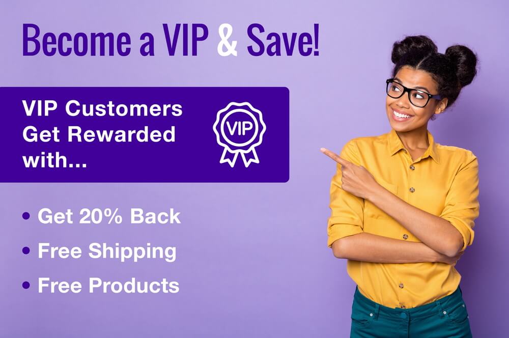 Become a VIP and save